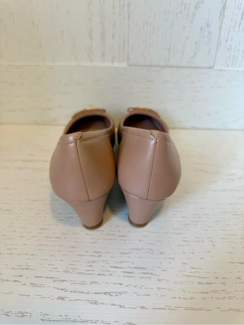 Cole Haan Women's Nude wedge pumps size 8, new without box